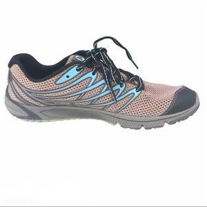 MERRELL Athletic Sneakers Trail Green Shoes 7.5. Made in Vietnam.